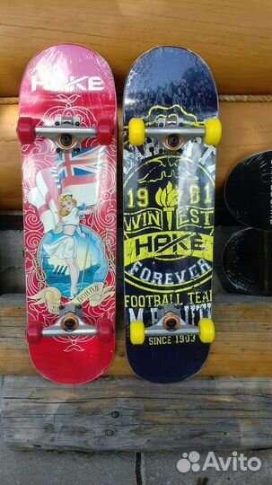 Скейтборды трюковые Coolstep и hpke