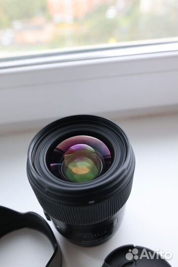 Объектив sigma 35 mm 1.4 art canon ef