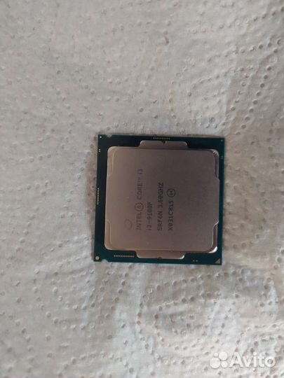Процессор intel core i3 9100f oem
