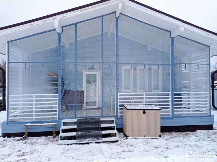 Окна мягкие на беседку