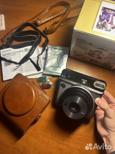 Фотоаппарат Fujifilm Instax Square 6 + чехол