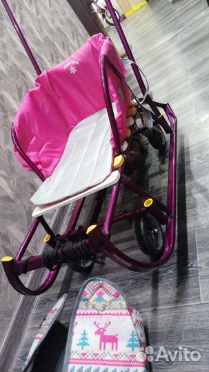 Коляска санки