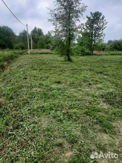 Покос травы Вспашка земли Расчистка участка спил