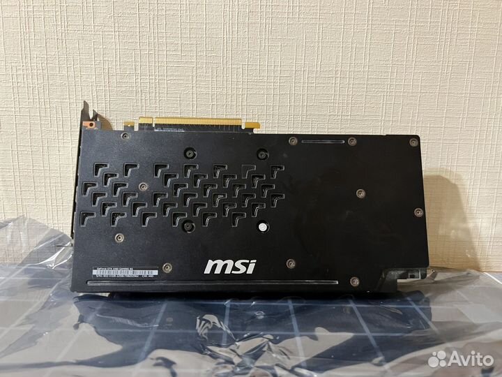 Видеокарта gtx 1060 6gb MSI