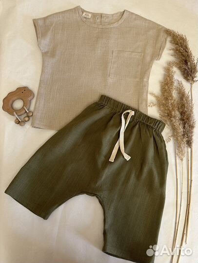 Костюм льняной на мальчика