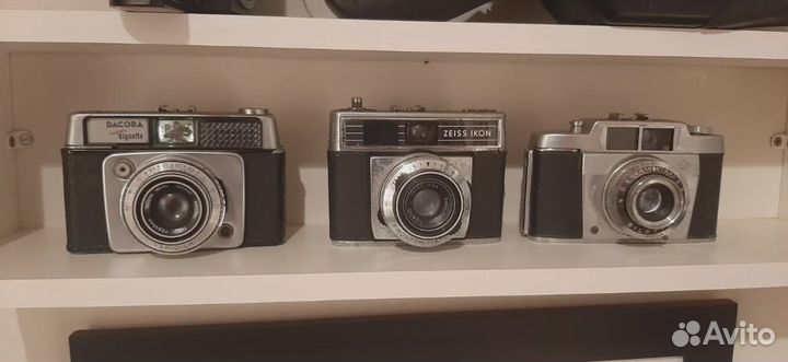 Коллекция фотокамер под интерьер