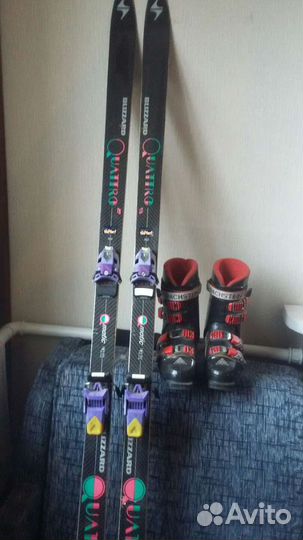 Горные лыжи Blizzard Quattro и ботинки Dachstein