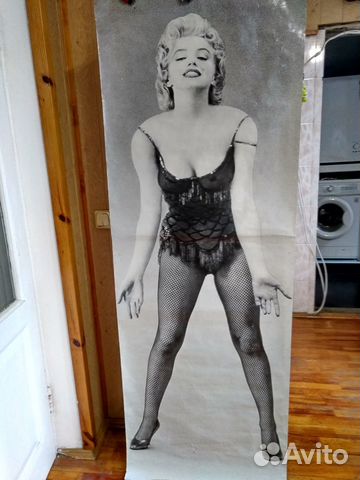 Плакат Мэрилин Монро 187х 68 см