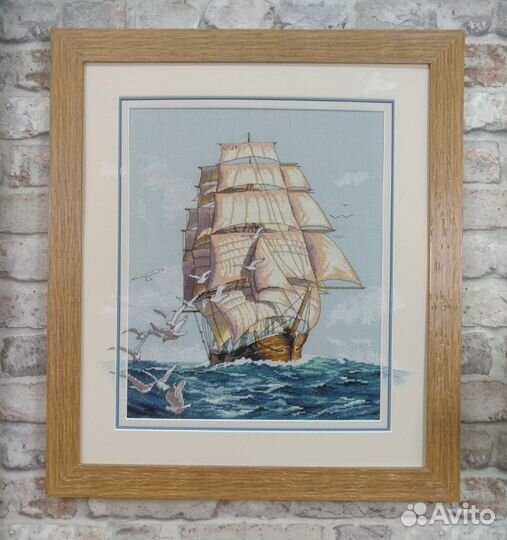 Остатки набора для вышивания