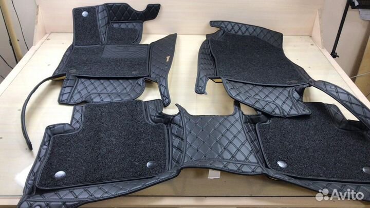 3D Коврики Mercedes Maybach Салон Багажник Экокожа