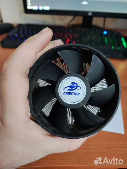 Процессор Intel core 2 duo E7500 + куллер