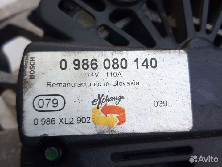 Генератор Renault Scenic K4M 1.6i