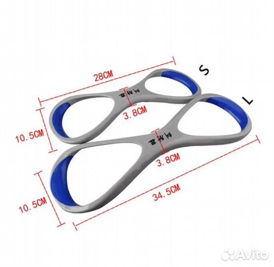 Тренажер/ восьмёрки лопатки для плавания