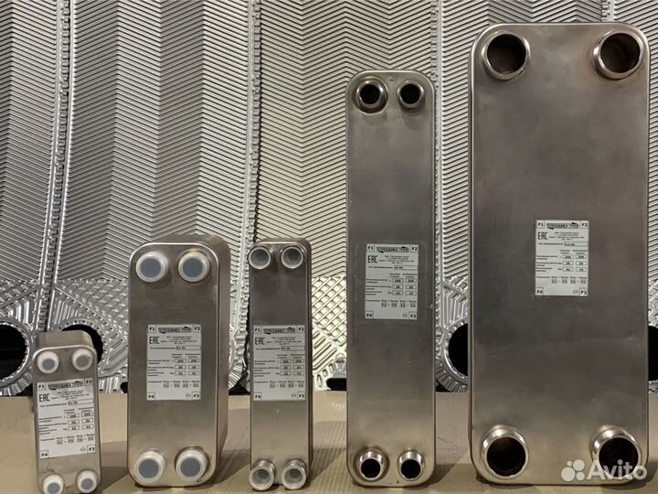 Теплообменник паяный пластинчатый