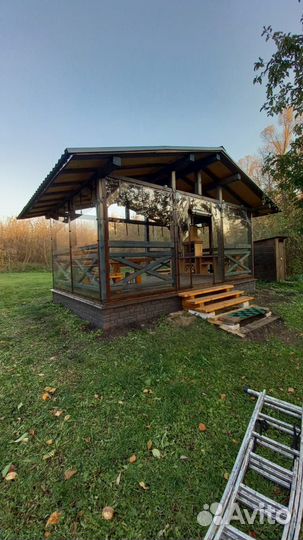 Мягкие окна для террас и беседок