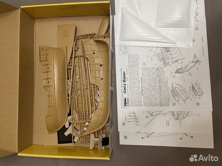 Сборная модель корабля