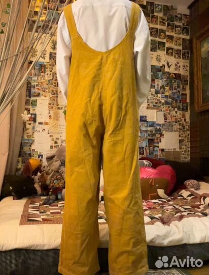 Вельветовый комбинезон