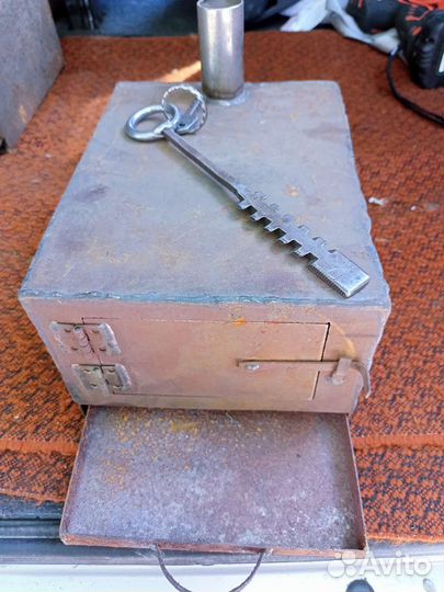 Мини печь бу для рыбалки похода