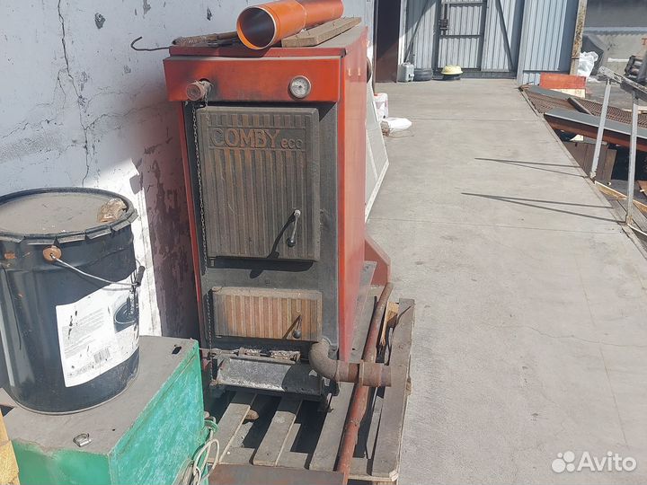 Твердотопливный котел