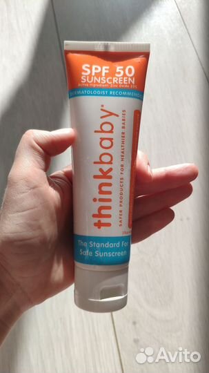 Детский солнцезащитный крем Thinkbaby spf 50