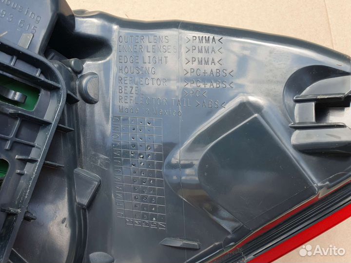 Фара задняя BMW X6 F16