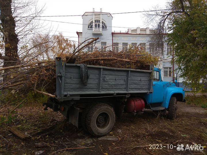 Вывоз мусора, Зил-самосвал