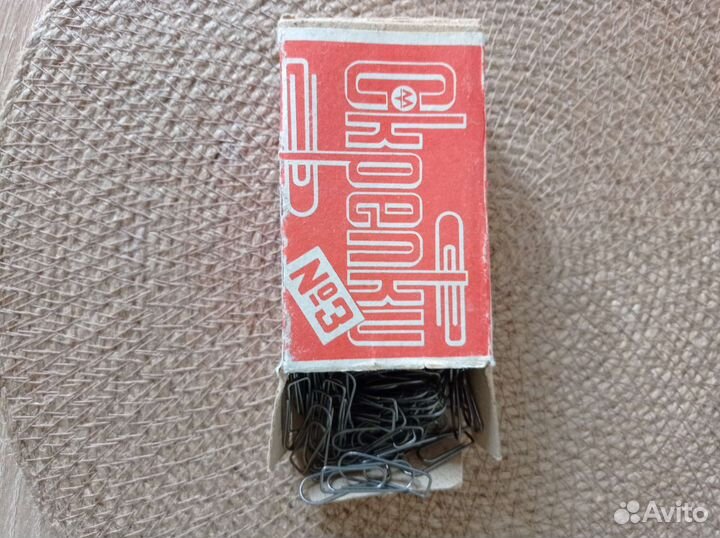 Кнопки и скрепки советские СССР