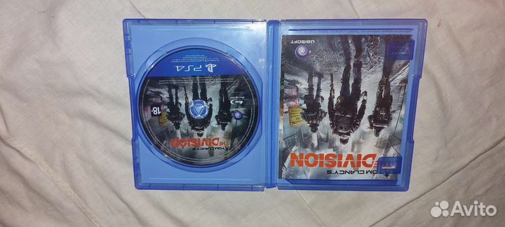 Диск Division на PlayStation 4