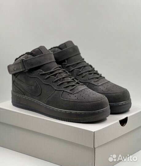 Кроссовки Nike Air Force 1 high зимние