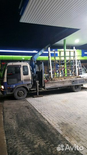 Грузоперевозки на машине с манипулятором