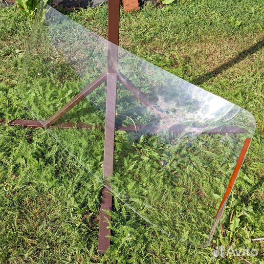 Стекло заднее 2101