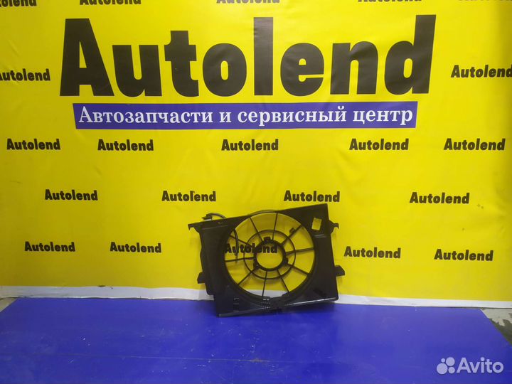 Диффузор радиатора на solaris, rio 3