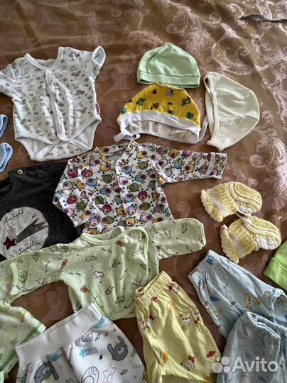 Большой пакет для мальчиков 0-3 месяца