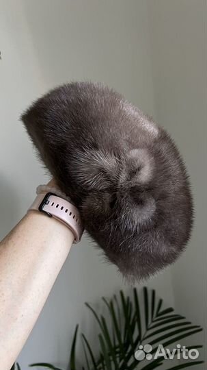Шапка норковая женская новая