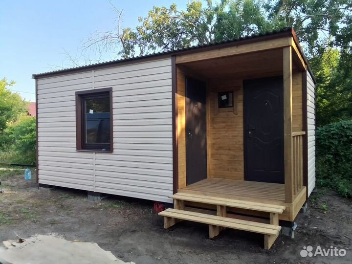 Баня каркасная не бочка