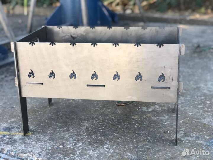 Мощнейший мангал разборной