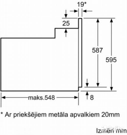 Духовой шкаф Электрический Bosch HBF113BR1S серебр