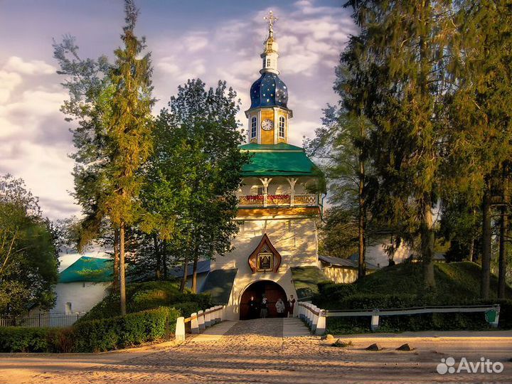 Псков Топ-Экскурсия Псково-Печерский монастырь иИз