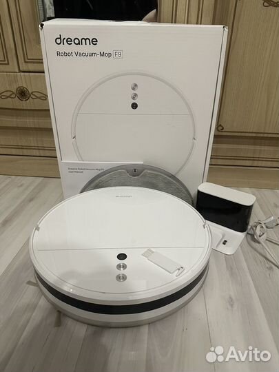 Моющий робот-пылесос Dreame F9