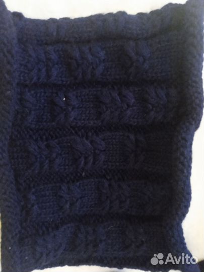 Набор шапка, снуд, варежкиТёплыеДля холодной зимы