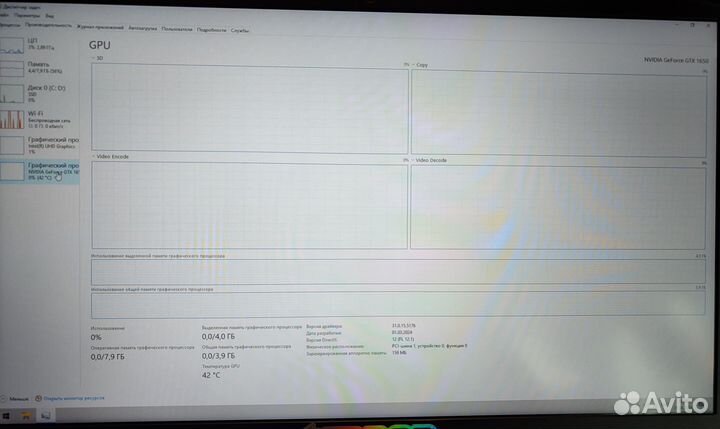 Мощный Игровой Lenovo ideapad gaming 3 / GTX1060