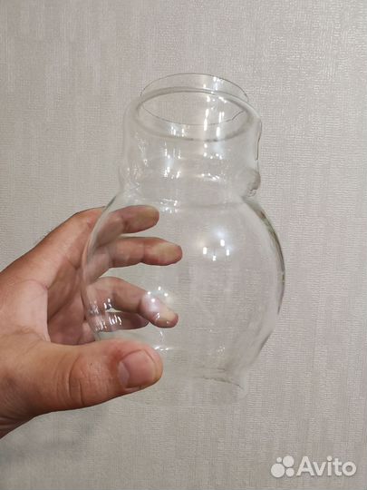 Стекло для керосиновой лампы летучая мышь СССР