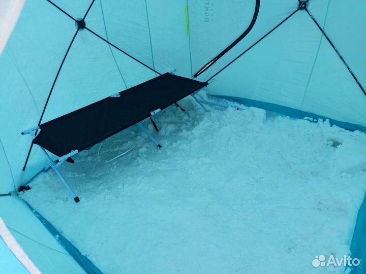 Зимняя палатка куб трёхслойная 2,4*2,4*2,5м