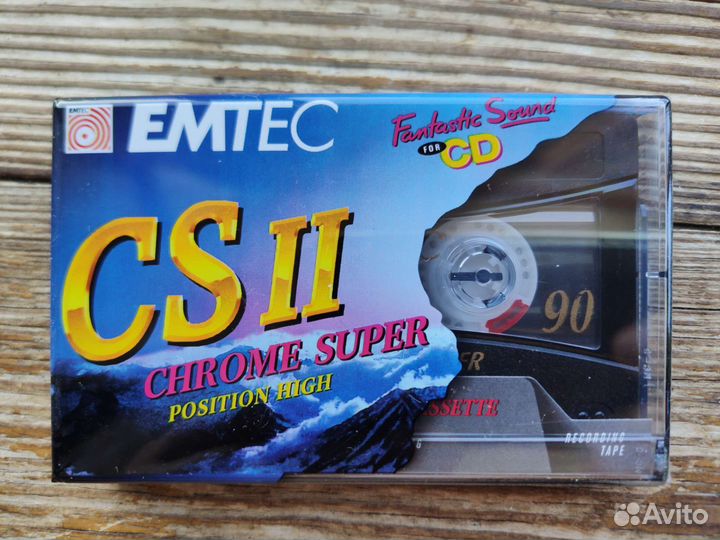 Аудио кассета Emtek (Basf) - Chrome super CS II