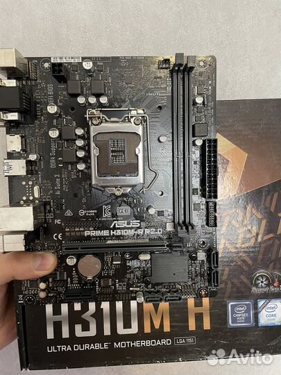 Gigabyte ga h110m s2v/H310 (запчасти/восстановл)