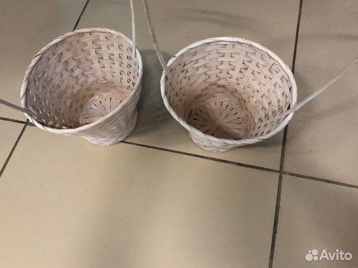 Плетеные корзинки