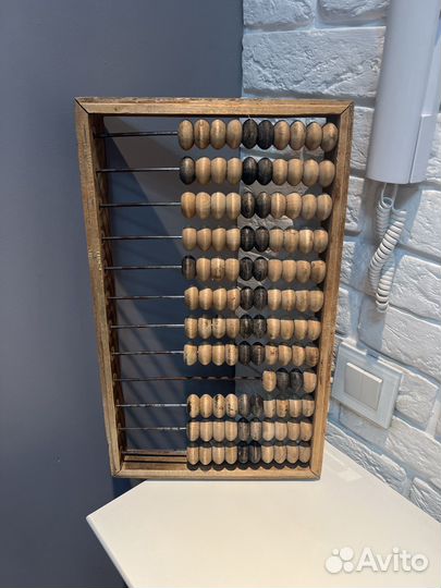 Счеты деревянные бухгалтерские времен СССР