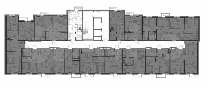 Квартира-студия, 22,6 м², 7/17 эт.