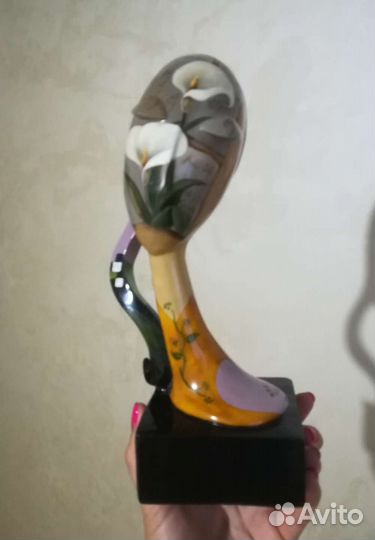 Статуэтка девушка расписная