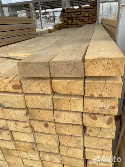 Доска обрезная 40х200х6000мм от производителя